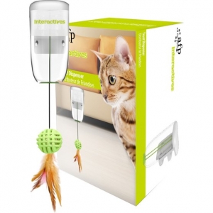 Interactive treat dispenser Interactive treat dispenser